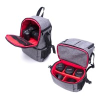 Рюкзак AccPro DAC-1721R grey/red 7
