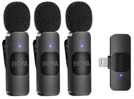 Микрофон Boya BY v3 Lightning + Type-C
