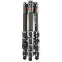 Штатив 3 LEGGED THING Leo 2.0 Grey Карбоновый, 5 секций, шаровая голова AirHed Pro LV и чехол в комплекте (LEOKITGREY2) 1