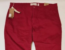 Чиносы reserved 34 slim  fit красный бургунди 6