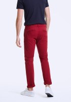 Чиносы reserved 34 slim  fit красный бургунди 1