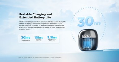 Микрофон Boya BY-WM3T-U2 charging case 10
