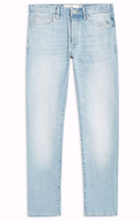 Джинсы topman 36-32 stretch slim light blue 3