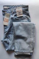 Джинсы topman 36-32 stretch slim light blue 5