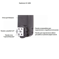 Радиосинхронизатор Visico VC-16 C3 Kit for Canon 6