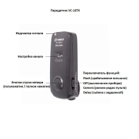 Радиосинхронизатор Visico VC-16 C3 Kit for Canon 7