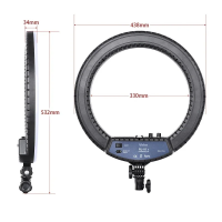Кольцевой свет Visico RL-18BII AC/DC Ring Light (55W) 5