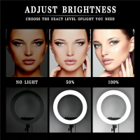Кольцевой свет Visico RL-18BII AC/DC Ring Light (55W) 8