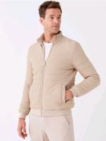Куртка бомбер LCW Vision W30343Z8 - D2Y р. XL Beige Melange