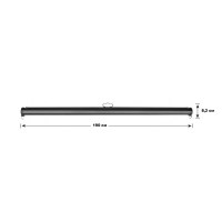 Фон ролет на стіну Visico RB-1820G Screen сiрий (1,8x2м) 2