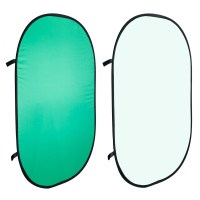 Фон в пружинной рамке Visico BP-028 Chroma Key (зелёный) 150x200см