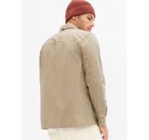 Куртка - сорочка h&m 0453233 5 , l-xl , бежева 2