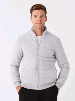 Куртка бомбер lcw vision w30343z8 - lal l grey melange 3