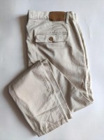 Чиносы zara slim fit eur 46 бежевые (песочные) 2