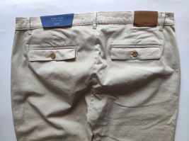 Чиносы zara slim fit eur 46 бежевые (песочные) 4