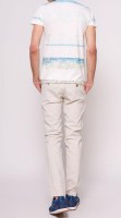 Штани springfield 36 р. нові, slim fit молочного кольору 1