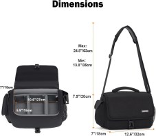 Сумка для фотокамеры Caden D27B black 2