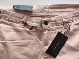 Штани чиносы zara skinny fitt eur 44. нові, рожеві 5