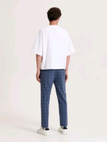 Брюки RESERVED carrot slim 5709L-55P steel blue р.L(34) 2