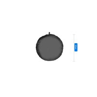 Фон в пружинной рамке Visico BP-028 Chroma Key (зелёный) 150x200см 3