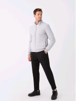 Куртка бомбер lcw vision w30343z8 - lal l grey melange 5