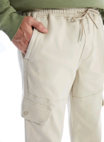 Джогери карго lc waikiki w46742z8-rke slim fit молочні р. 32 3