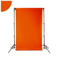 Фон бумажный BD 2,72х11,0м Fire Orange 282 1