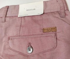 Брюки zara regular eur 44mex 34usa 34.бледно розовые. 4