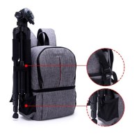 Рюкзак AccPro DAC-1721R grey/red 2