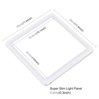 Світлодіодна панель для предметної зйомки Puluz PU5131W (30x30см) 1