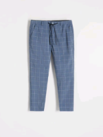 Брюки RESERVED carrot slim 5709L-55P steel blue р.L(34) 3
