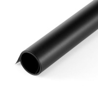 Фон для зйомки Visico PVC-1220 Black (120x200см) 4