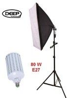 Набор постоянного LED света Deep 50x70cм 80W Е27