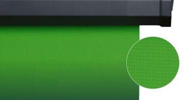 Фон ролет на стіну Visico RB-1820 Chroma Key Screen зелений (1,8x2м) 3