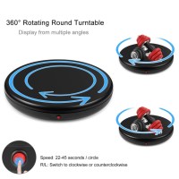 Поворотний стіл для предметної зйомки Puluz PU3145EU black (45см) 5