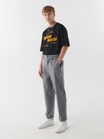 Брюки мужские CROPP comfort fit 5535N-09X grey р.32 (M-L) 1