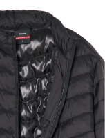 Стьобана куртка з коміром-стійкою cropp 148fn-99x black р.l 6