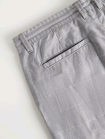 Брюки мужские reserved carrot slim 5709l-90p light grey р.xl(36) 4
