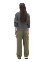 Мужские джинсы свободного кроя Cropp 566AT-91X Wide leg оливковый р.32 5
