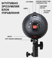Студійний спалах Visico VL-150 II Plus 5