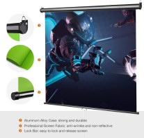 Фон ролет на стіну Visico RB-1820 Chroma Key Screen зелений (1,8x2м) 4