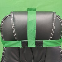 Фон складаний на спинку стільця Visico BP-014-2 Chroma Key зелёный/синий (140см) 3