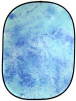 Фон в пружинной рамке Visico BP-028 W-025 (голубой в разводах) 150x200см