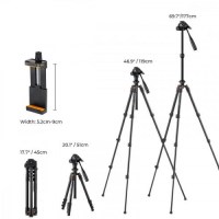 Штатив K&F Concept K234A0+Phone clip (KF09.115V1) 1
