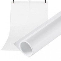 Фон для съёмки Visico PVC-7013 White (70x130см) 1