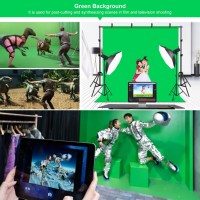 Фон студійний тканинний Puluz PU5207G green Chroma Key 2х2м 6