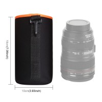 Чехол для объектива Matin Soft Protector Velvet Orange L 3