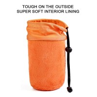 Чехол для объектива Matin Soft Protector Velvet Orange M 3