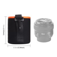 Чехол для объектива Matin Soft Protector Velvet Orange S 2