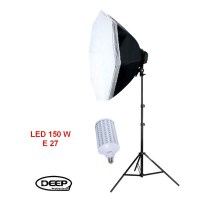 Набор постоянного LED света Deep октабокс 70см 150W Е27